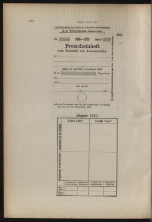 Verordnungs- und Anzeige-Blatt der k.k. General-Direction der österr. Staatsbahnen 19151113 Seite: 8