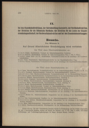 Verordnungs- und Anzeige-Blatt der k.k. General-Direction der österr. Staatsbahnen 19151231 Seite: 10