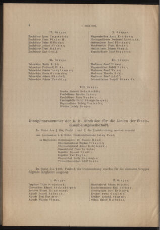 Verordnungs- und Anzeige-Blatt der k.k. General-Direction der österr. Staatsbahnen 19160105 Seite: 4