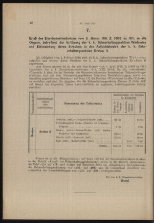 Verordnungs- und Anzeige-Blatt der k.k. General-Direction der österr. Staatsbahnen 19160115 Seite: 4