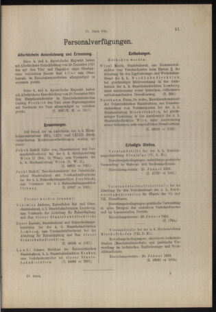 Verordnungs- und Anzeige-Blatt der k.k. General-Direction der österr. Staatsbahnen 19160115 Seite: 5