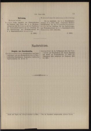 Verordnungs- und Anzeige-Blatt der k.k. General-Direction der österr. Staatsbahnen 19160209 Seite: 7