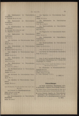 Verordnungs- und Anzeige-Blatt der k.k. General-Direction der österr. Staatsbahnen 19160219 Seite: 7