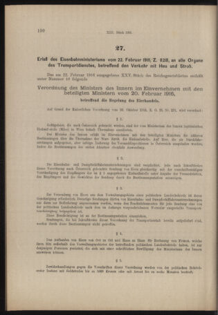 Verordnungs- und Anzeige-Blatt der k.k. General-Direction der österr. Staatsbahnen 19160226 Seite: 4