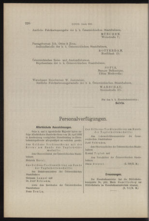 Verordnungs- und Anzeige-Blatt der k.k. General-Direction der österr. Staatsbahnen 19160506 Seite: 4