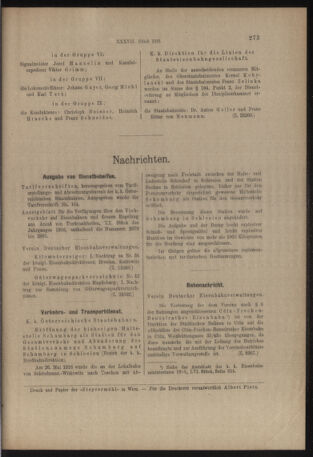 Verordnungs- und Anzeige-Blatt der k.k. General-Direction der österr. Staatsbahnen 19160617 Seite: 3