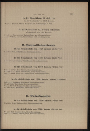 Verordnungs- und Anzeige-Blatt der k.k. General-Direction der österr. Staatsbahnen 19160630 Seite: 5