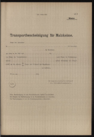 Verordnungs- und Anzeige-Blatt der k.k. General-Direction der österr. Staatsbahnen 19160805 Seite: 27