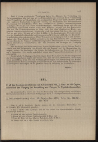 Verordnungs- und Anzeige-Blatt der k.k. General-Direction der österr. Staatsbahnen 19160909 Seite: 5