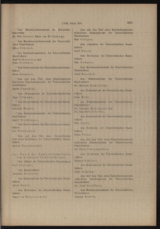 Verordnungs- und Anzeige-Blatt der k.k. General-Direction der österr. Staatsbahnen 19160916 Seite: 15