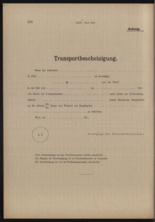 Verordnungs- und Anzeige-Blatt der k.k. General-Direction der österr. Staatsbahnen 19161004 Seite: 6