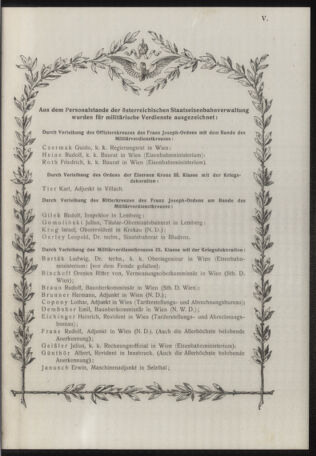 Verordnungs- und Anzeige-Blatt der k.k. General-Direction der österr. Staatsbahnen 19161125 Seite: 15