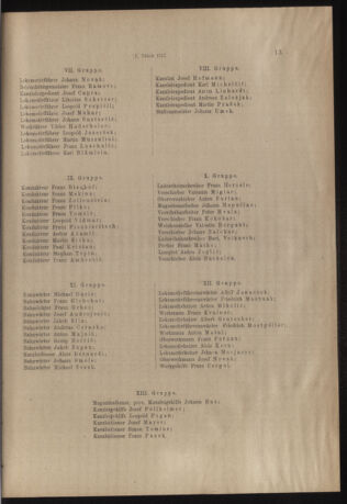 Verordnungs- und Anzeige-Blatt der k.k. General-Direction der österr. Staatsbahnen 19170105 Seite: 13