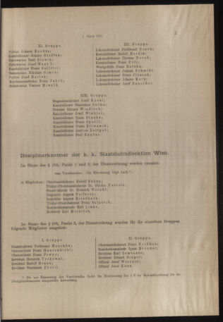 Verordnungs- und Anzeige-Blatt der k.k. General-Direction der österr. Staatsbahnen 19170105 Seite: 3