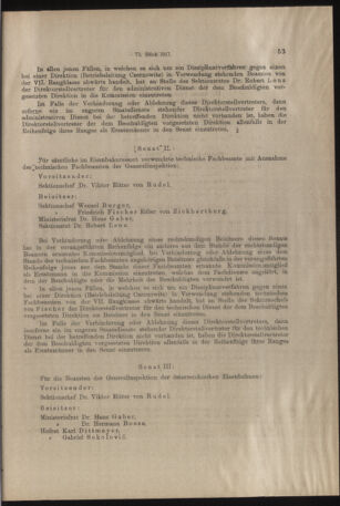 Verordnungs- und Anzeige-Blatt der k.k. General-Direction der österr. Staatsbahnen 19170120 Seite: 3