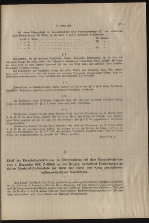 Verordnungs- und Anzeige-Blatt der k.k. General-Direction der österr. Staatsbahnen 19170120 Seite: 7