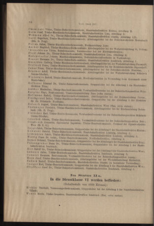 Verordnungs- und Anzeige-Blatt der k.k. General-Direction der österr. Staatsbahnen 19170125 Seite: 14