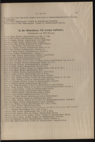 Verordnungs- und Anzeige-Blatt der k.k. General-Direction der österr. Staatsbahnen 19170125 Seite: 23