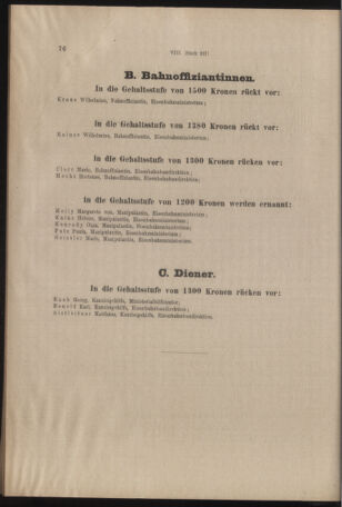 Verordnungs- und Anzeige-Blatt der k.k. General-Direction der österr. Staatsbahnen 19170125 Seite: 6