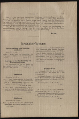 Verordnungs- und Anzeige-Blatt der k.k. General-Direction der österr. Staatsbahnen 19170303 Seite: 9