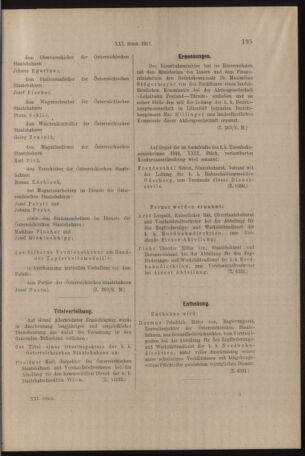 Verordnungs- und Anzeige-Blatt der k.k. General-Direction der österr. Staatsbahnen 19170324 Seite: 13