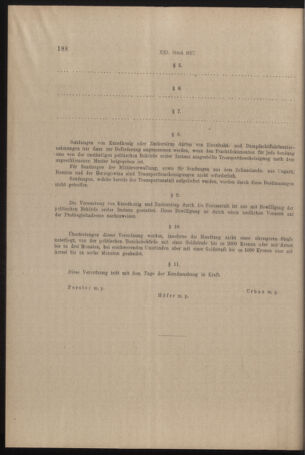 Verordnungs- und Anzeige-Blatt der k.k. General-Direction der österr. Staatsbahnen 19170324 Seite: 6