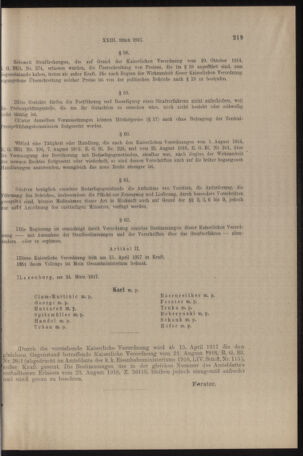 Verordnungs- und Anzeige-Blatt der k.k. General-Direction der österr. Staatsbahnen 19170407 Seite: 15