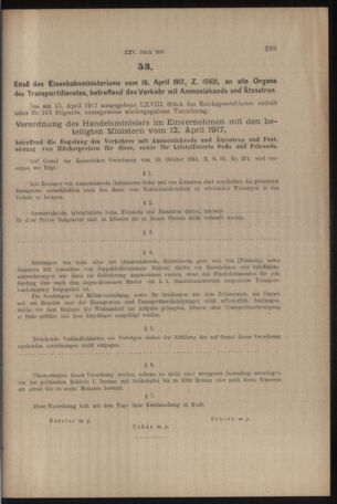 Verordnungs- und Anzeige-Blatt der k.k. General-Direction der österr. Staatsbahnen 19170421 Seite: 5