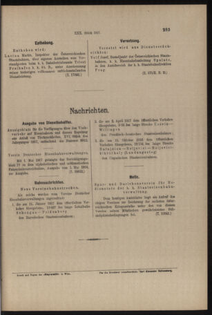 Verordnungs- und Anzeige-Blatt der k.k. General-Direction der österr. Staatsbahnen 19170519 Seite: 3