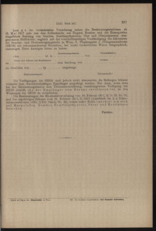 Verordnungs- und Anzeige-Blatt der k.k. General-Direction der österr. Staatsbahnen 19170522 Seite: 3