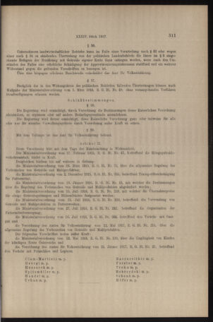 Verordnungs- und Anzeige-Blatt der k.k. General-Direction der österr. Staatsbahnen 19170602 Seite: 11