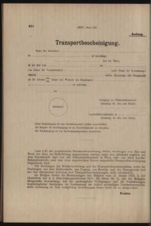 Verordnungs- und Anzeige-Blatt der k.k. General-Direction der österr. Staatsbahnen 19170609 Seite: 6