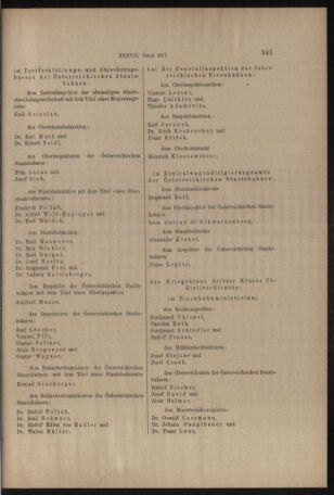 Verordnungs- und Anzeige-Blatt der k.k. General-Direction der österr. Staatsbahnen 19170616 Seite: 5