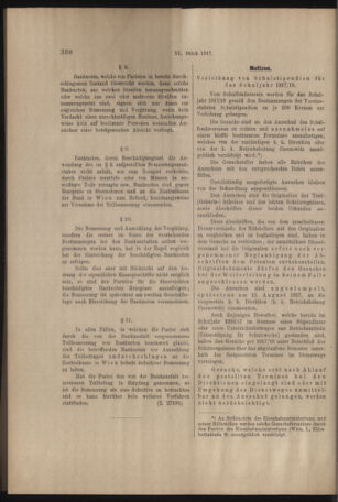 Verordnungs- und Anzeige-Blatt der k.k. General-Direction der österr. Staatsbahnen 19170707 Seite: 10