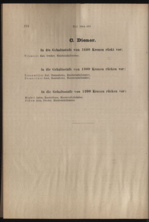 Verordnungs- und Anzeige-Blatt der k.k. General-Direction der österr. Staatsbahnen 19170707 Seite: 18