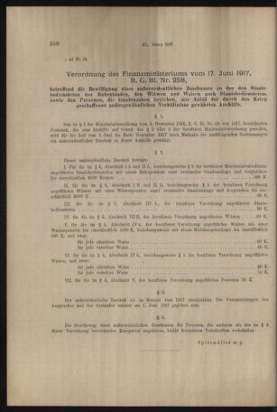 Verordnungs- und Anzeige-Blatt der k.k. General-Direction der österr. Staatsbahnen 19170707 Seite: 2