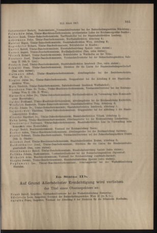 Verordnungs- und Anzeige-Blatt der k.k. General-Direction der österr. Staatsbahnen 19170707 Seite: 27