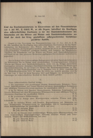 Verordnungs- und Anzeige-Blatt der k.k. General-Direction der österr. Staatsbahnen 19170707 Seite: 3