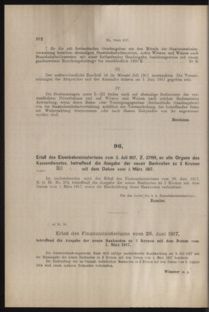 Verordnungs- und Anzeige-Blatt der k.k. General-Direction der österr. Staatsbahnen 19170707 Seite: 4