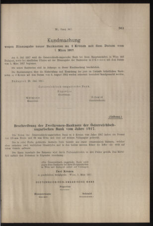 Verordnungs- und Anzeige-Blatt der k.k. General-Direction der österr. Staatsbahnen 19170707 Seite: 5