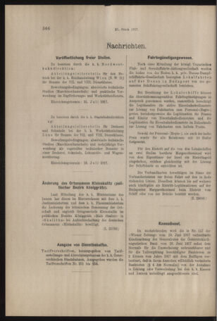 Verordnungs- und Anzeige-Blatt der k.k. General-Direction der österr. Staatsbahnen 19170707 Seite: 8