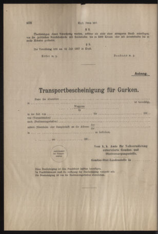 Verordnungs- und Anzeige-Blatt der k.k. General-Direction der österr. Staatsbahnen 19170714 Seite: 2