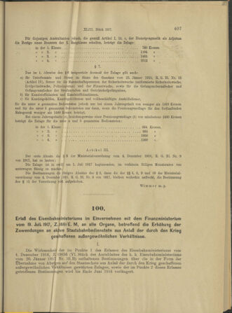 Verordnungs- und Anzeige-Blatt der k.k. General-Direction der österr. Staatsbahnen 19170721 Seite: 3