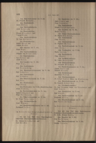 Verordnungs- und Anzeige-Blatt der k.k. General-Direction der österr. Staatsbahnen 19170907 Seite: 12