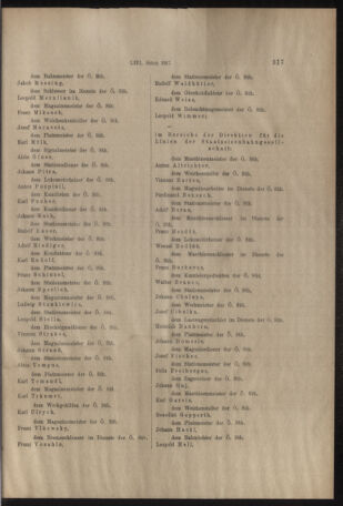 Verordnungs- und Anzeige-Blatt der k.k. General-Direction der österr. Staatsbahnen 19170907 Seite: 29