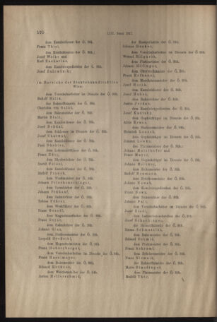 Verordnungs- und Anzeige-Blatt der k.k. General-Direction der österr. Staatsbahnen 19170907 Seite: 32