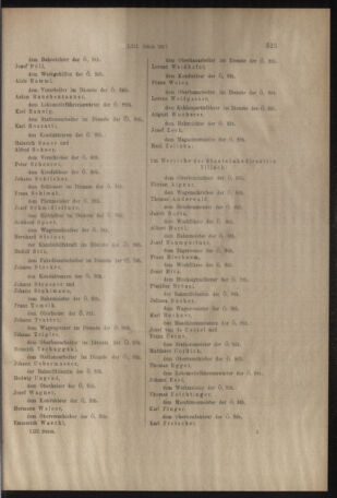 Verordnungs- und Anzeige-Blatt der k.k. General-Direction der österr. Staatsbahnen 19170907 Seite: 35