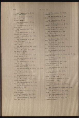 Verordnungs- und Anzeige-Blatt der k.k. General-Direction der österr. Staatsbahnen 19170907 Seite: 36