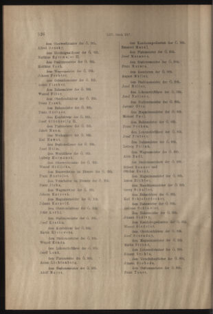 Verordnungs- und Anzeige-Blatt der k.k. General-Direction der österr. Staatsbahnen 19170907 Seite: 38