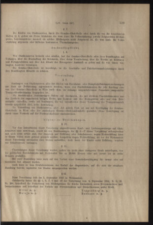 Verordnungs- und Anzeige-Blatt der k.k. General-Direction der österr. Staatsbahnen 19170907 Seite: 51